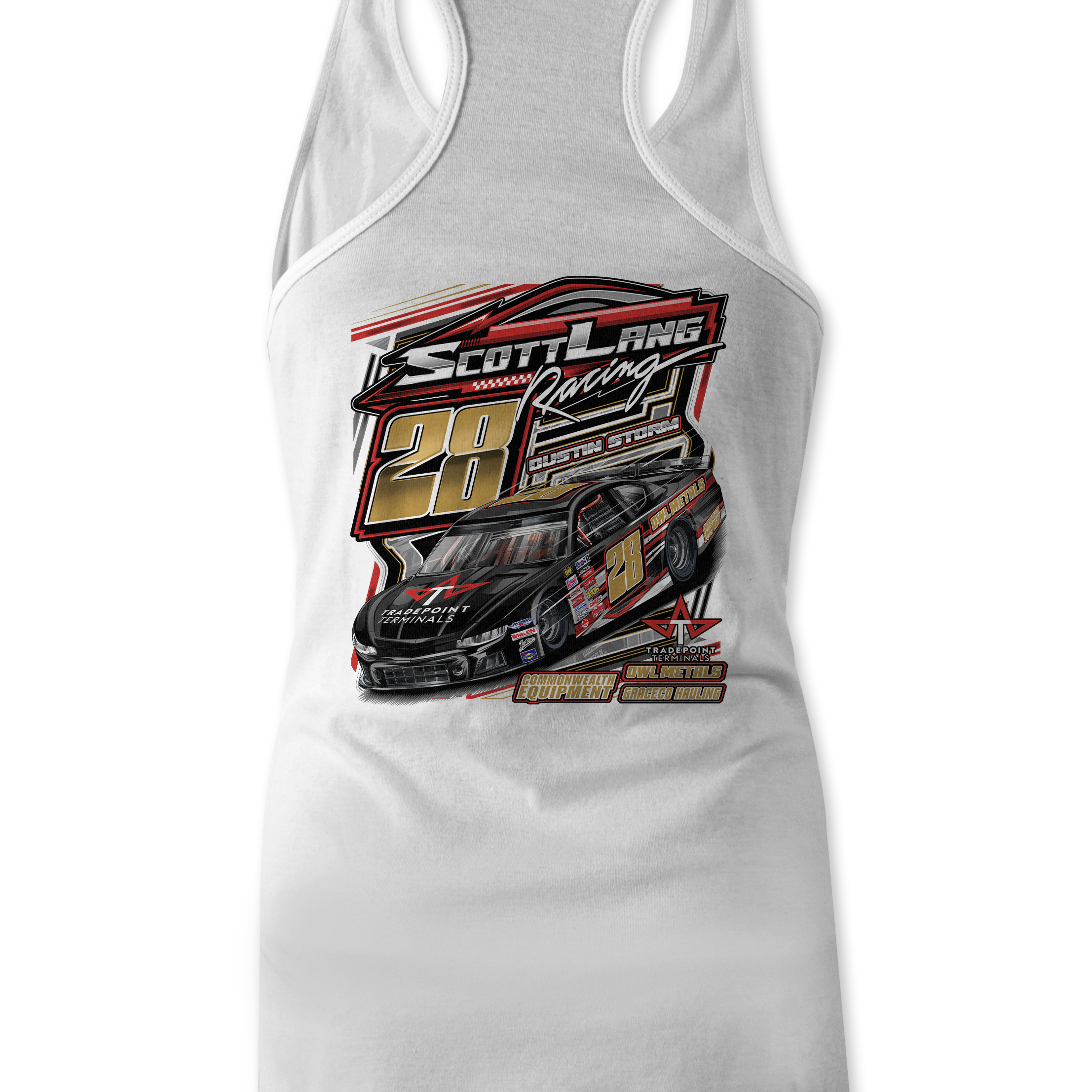 Scott Lang Tank Tops Black Acid Apparel