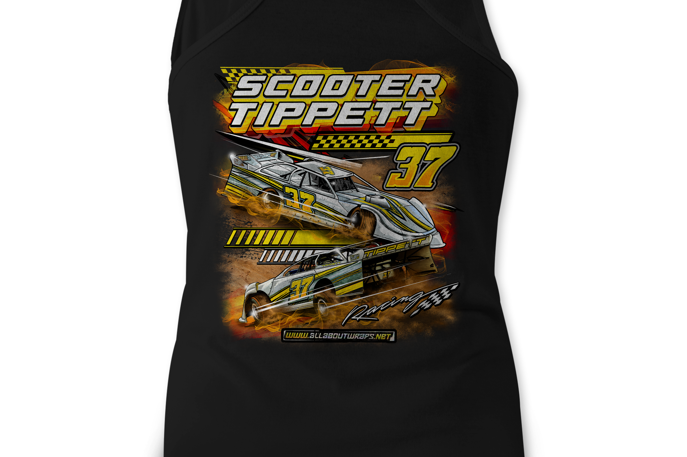 Scooter Tippett Tank Tops Black Acid Apparel