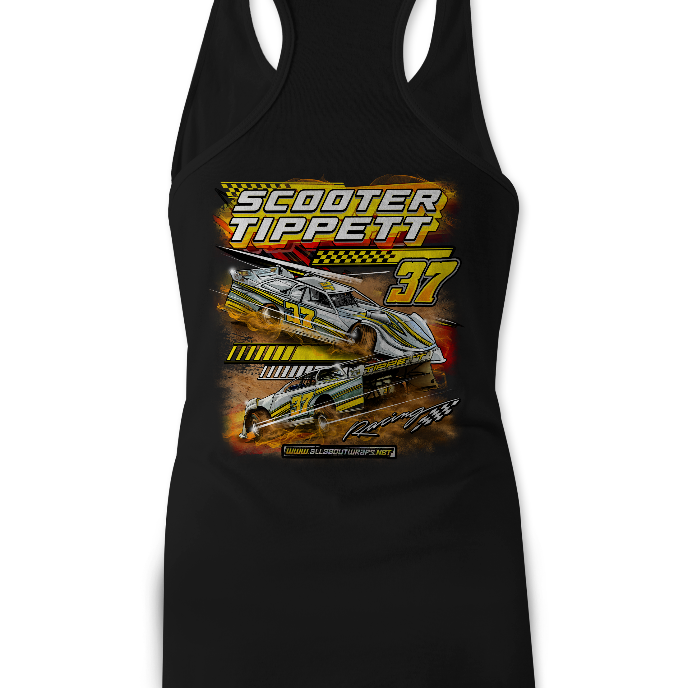 Scooter Tippett Tank Tops Black Acid Apparel