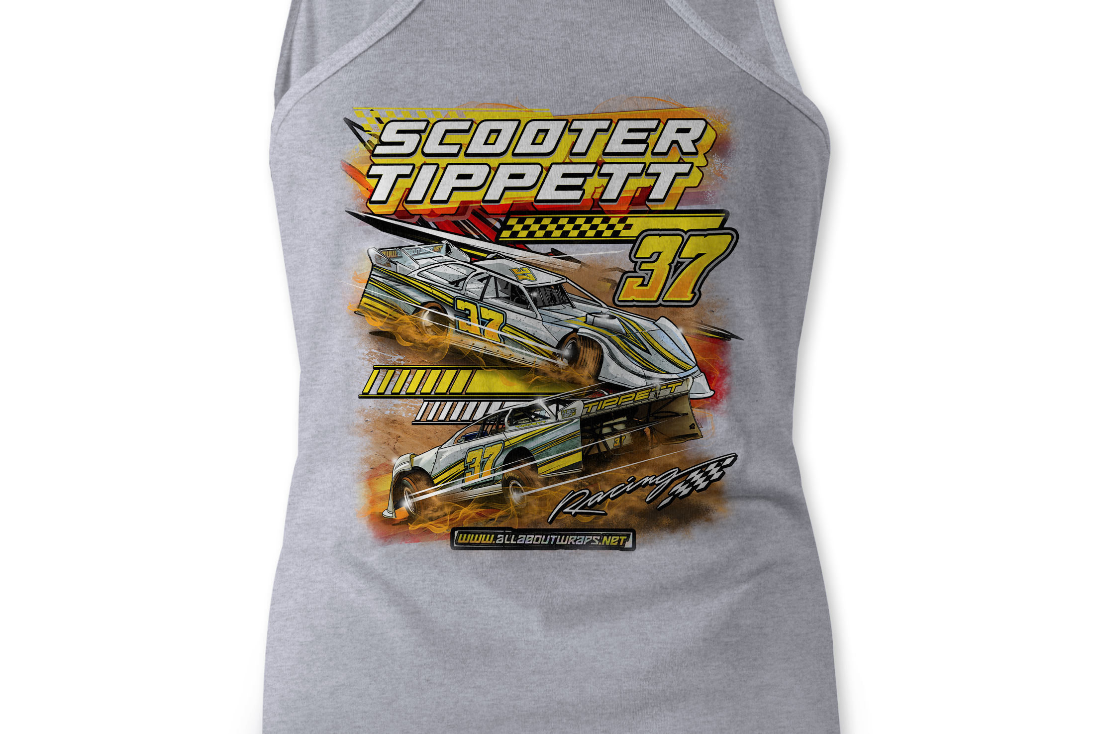 Scooter Tippett Tank Tops Black Acid Apparel