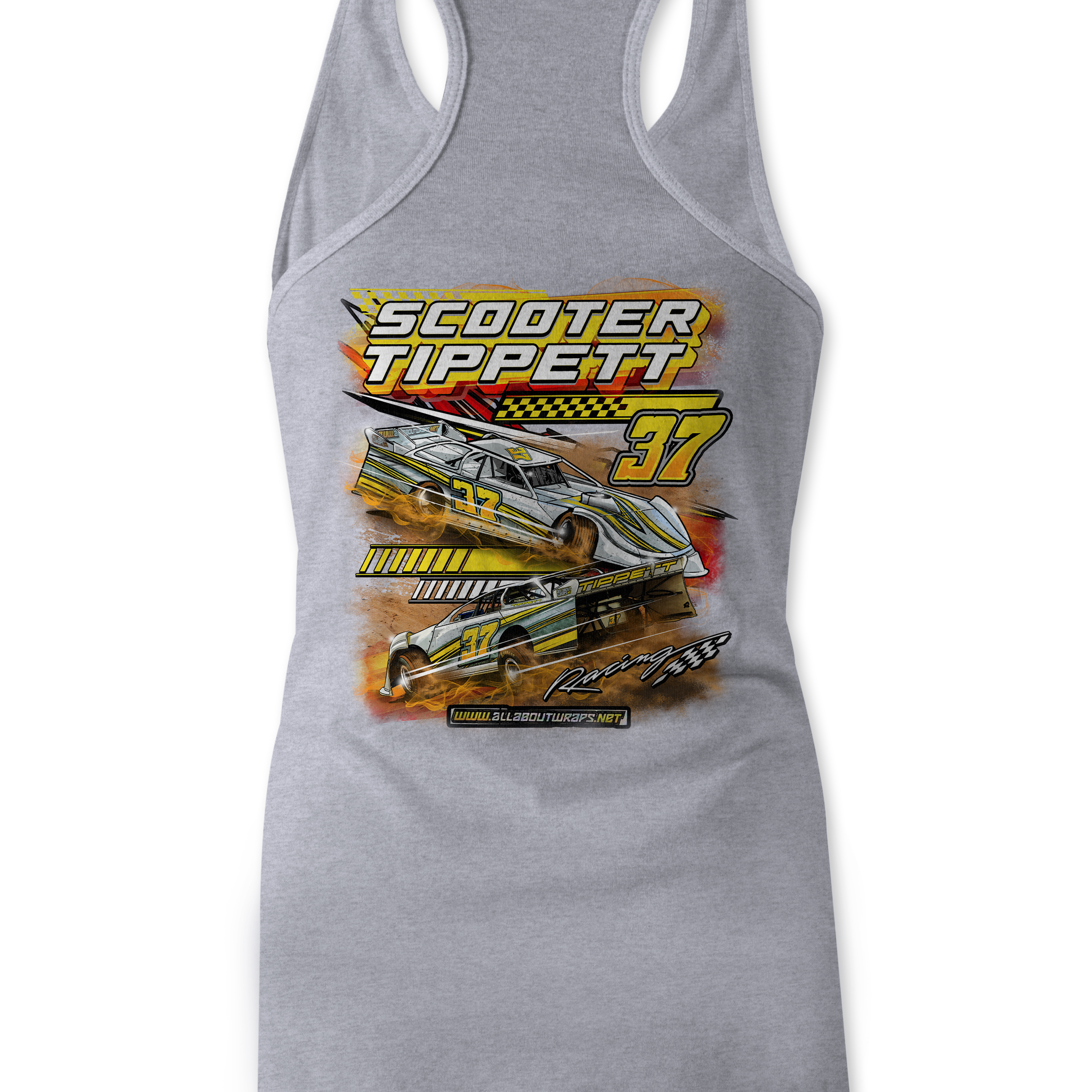 Scooter Tippett Tank Tops Black Acid Apparel