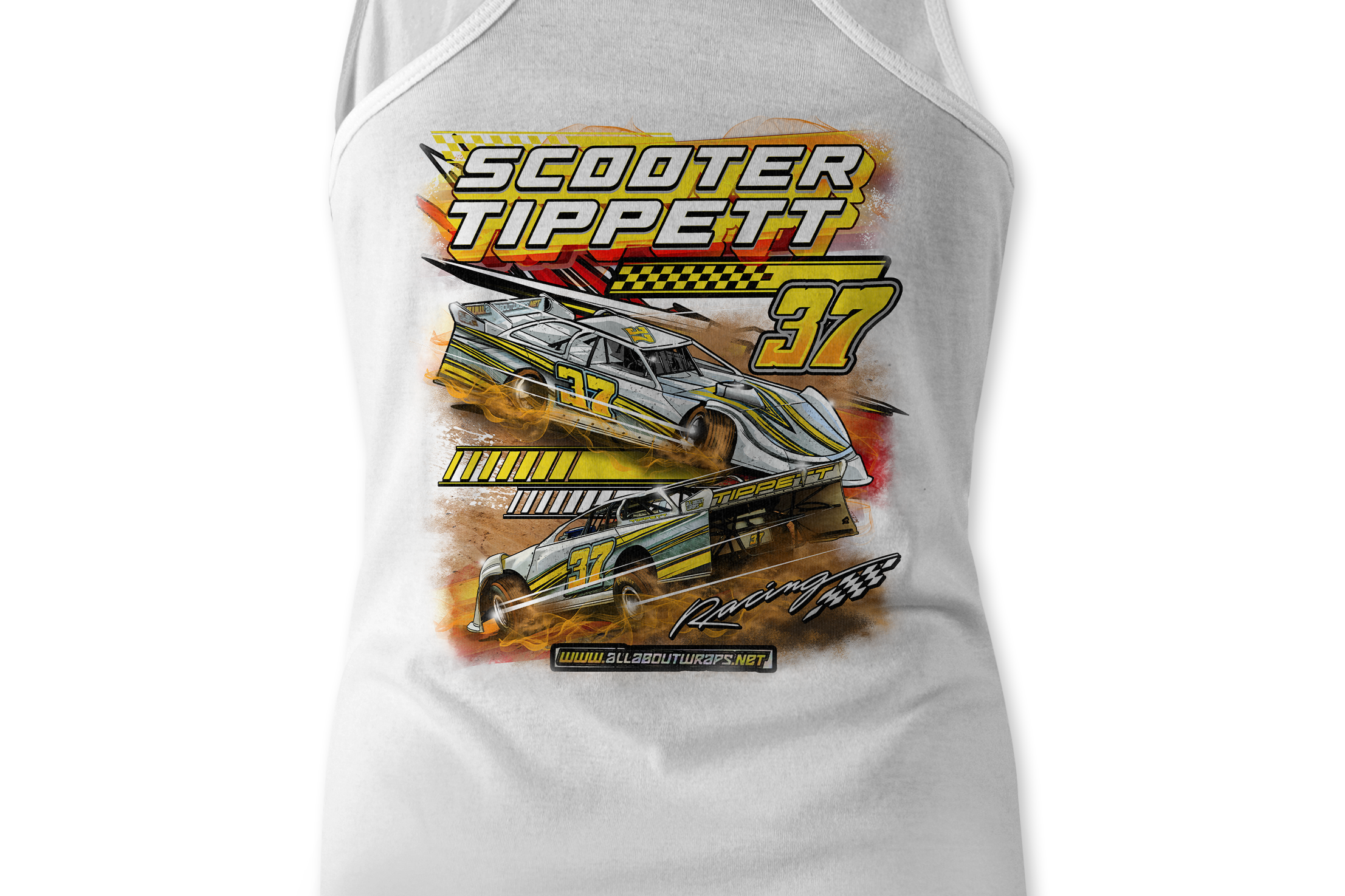 Scooter Tippett Tank Tops Black Acid Apparel