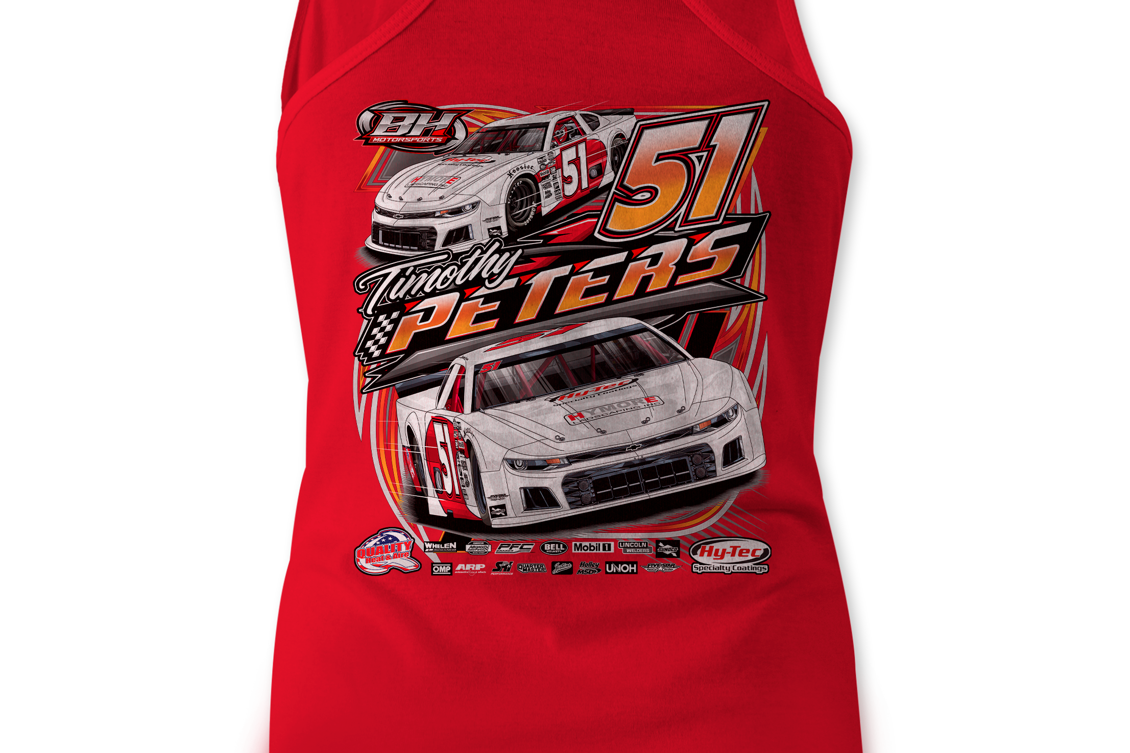 Timothy Peters Tank Tops Black Acid Apparel