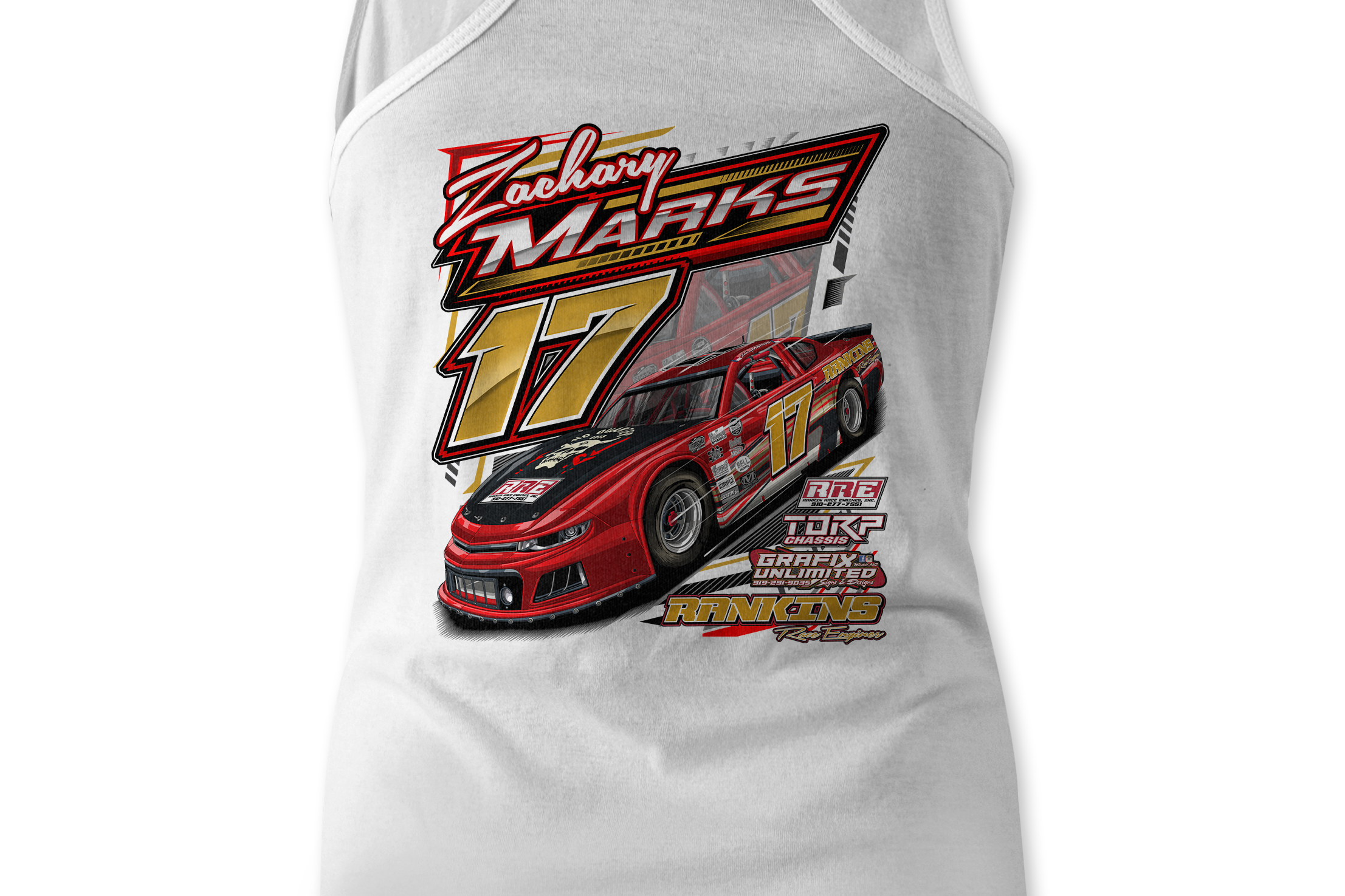 Zachary Marks Tank Tops Black Acid Apparel