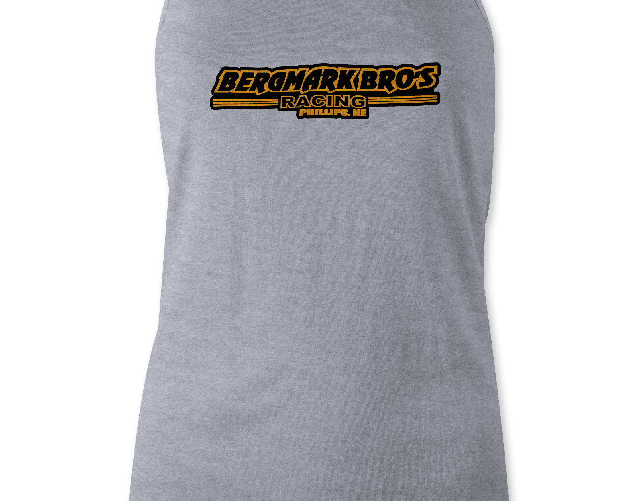 Bergmark Bro's Racing Tank Tops Black Acid Apparel