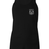 Visual FX Black and White Tank Tops Black Acid Apparel