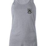 Visual FX Black and White Tank Tops Black Acid Apparel