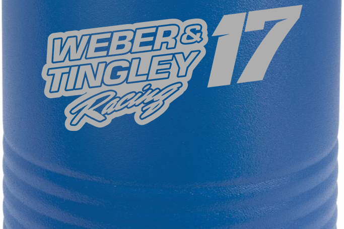 Weber & Tingley Racing Tumblers Black Acid Apparel