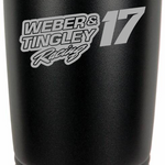 Weber & Tingley Racing Tumblers Black Acid Apparel