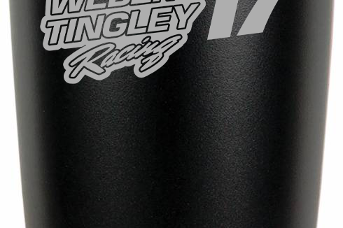 Weber & Tingley Racing Tumblers Black Acid Apparel