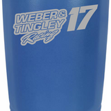 Weber & Tingley Racing Tumblers Black Acid Apparel