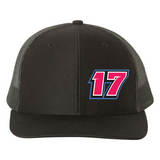 Weber & Tingley Racing Hats Black Acid Apparel