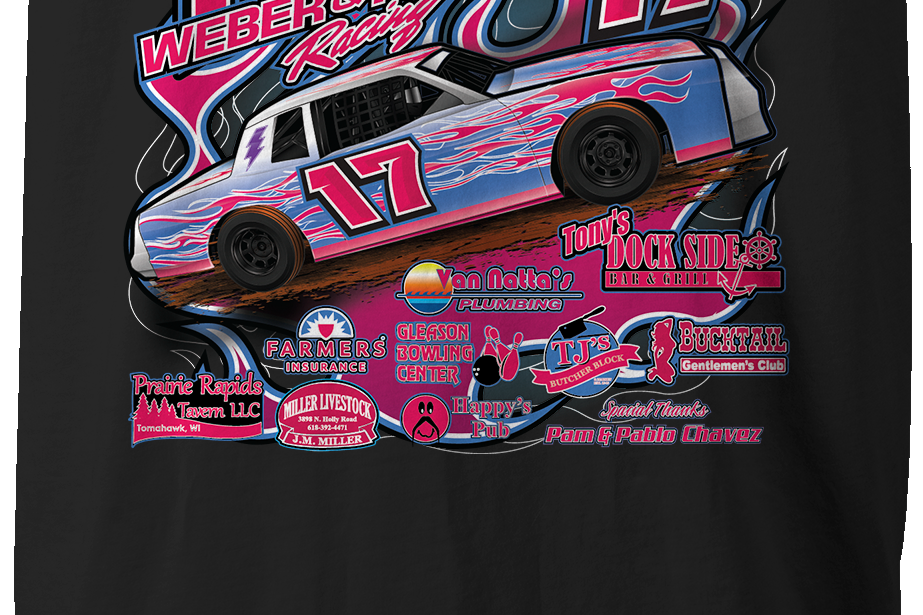 Weber & Tingley Racing Tank Tops Black Acid Apparel