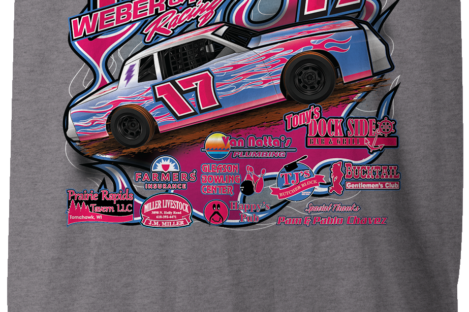 Weber & Tingley Racing Tank Tops Black Acid Apparel
