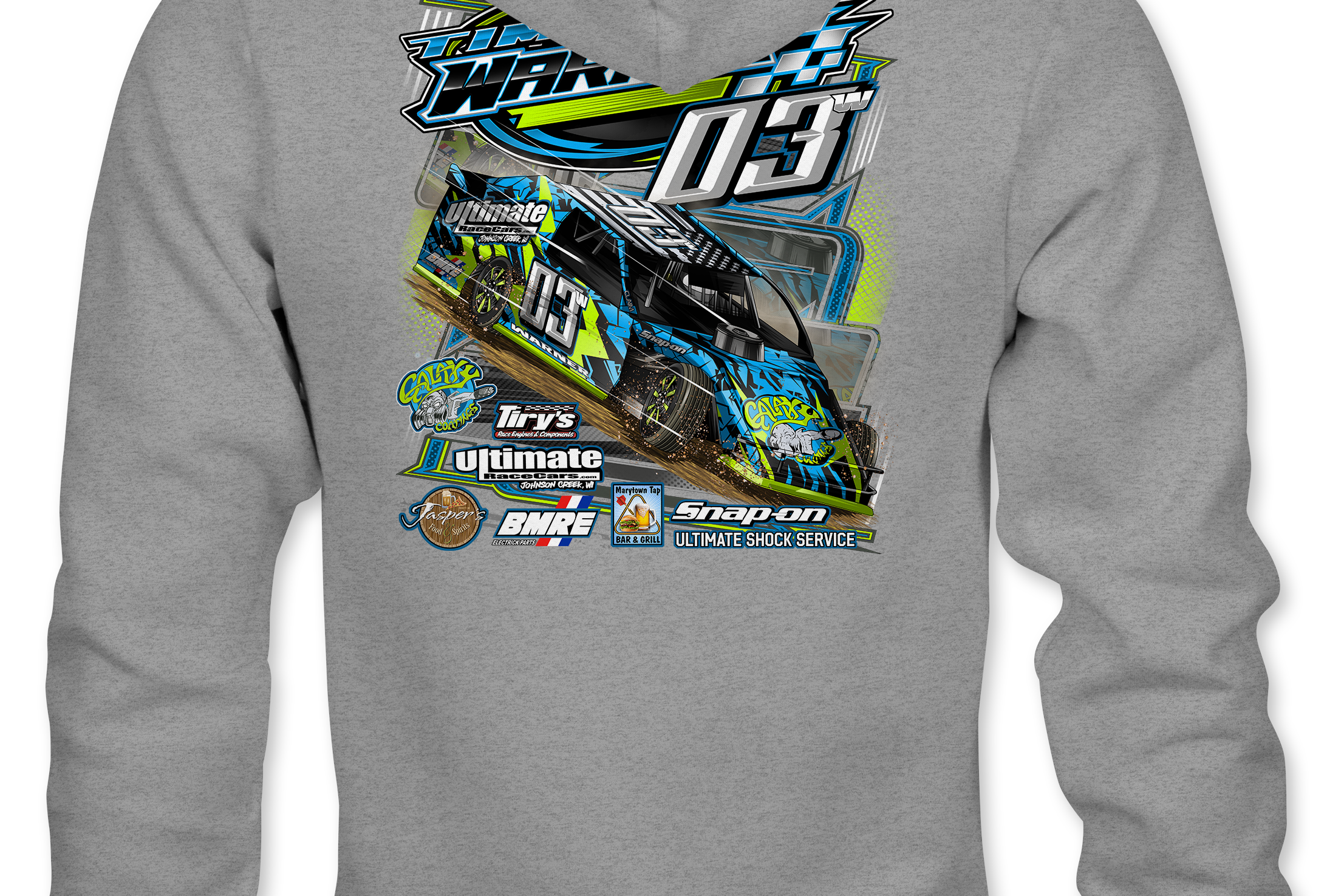 Tim Warner Hoodies - Black Acid Apparel