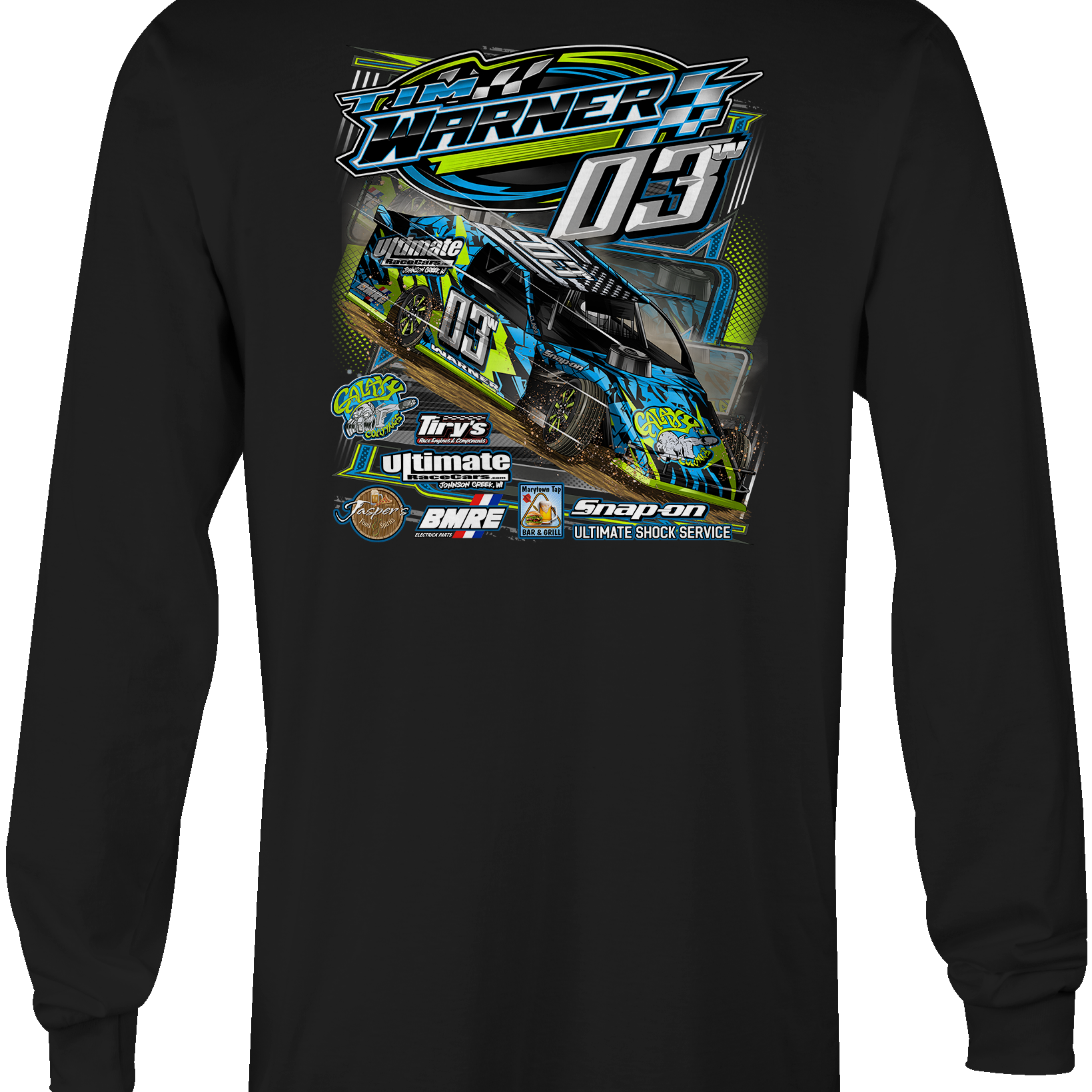 Tim Warner Long Sleeves - Black Acid Apparel