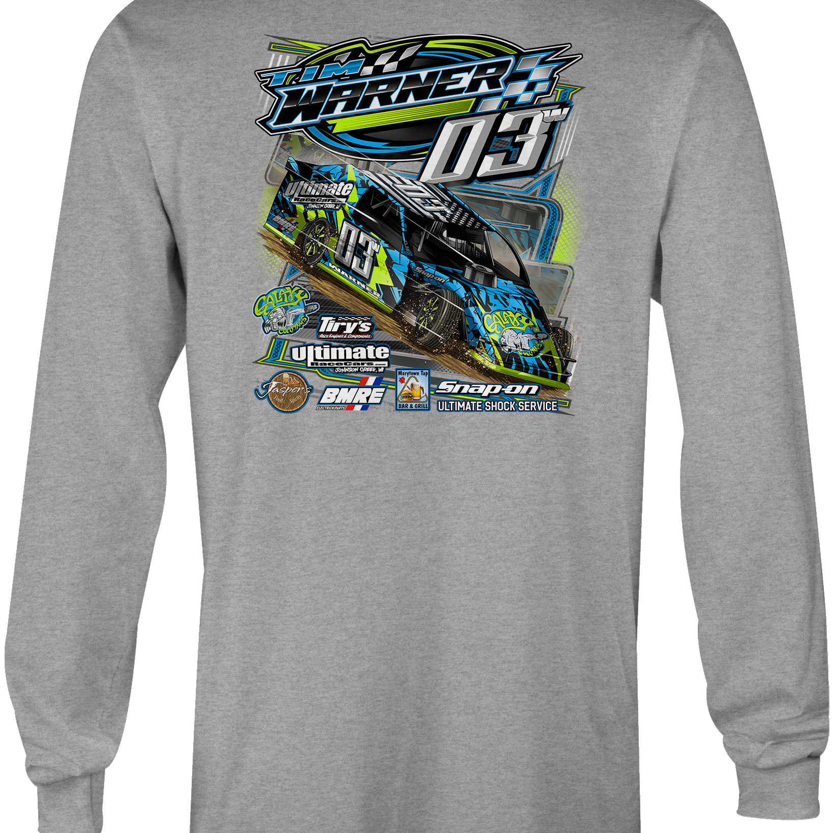 Tim Warner Long Sleeves - Black Acid Apparel