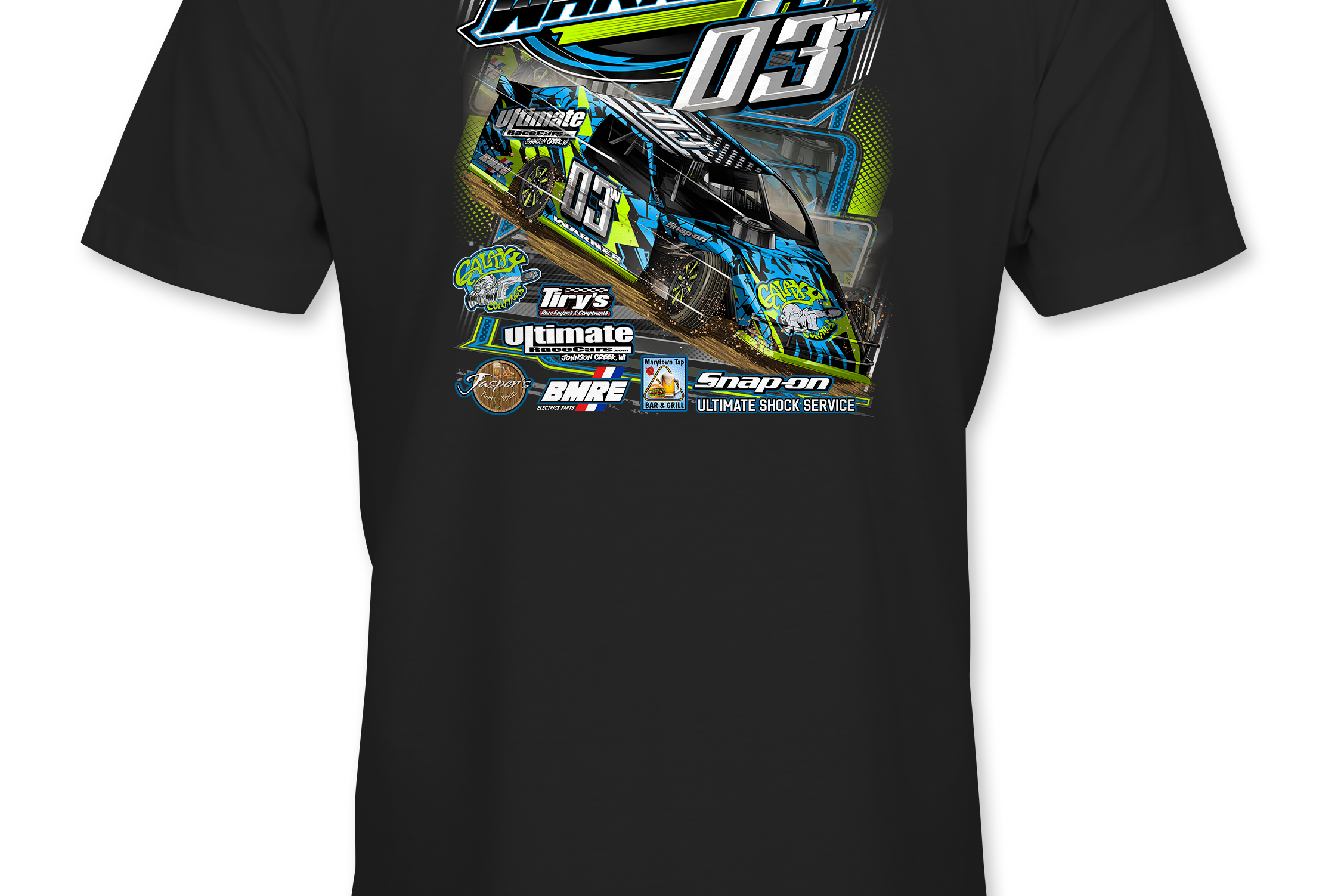 Tim Warner T-Shirts - Black Acid Apparel