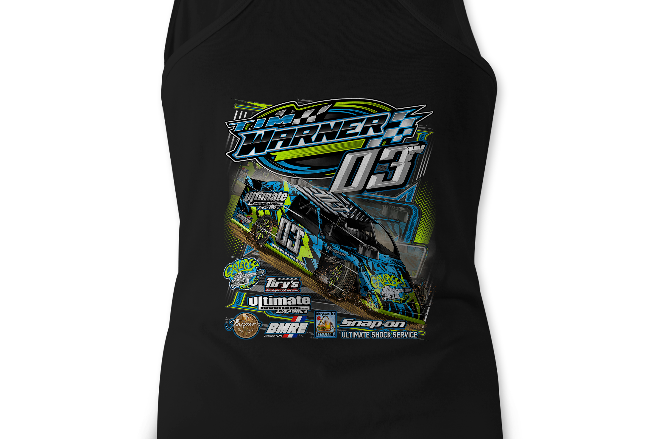 Tim Warner Tank Tops - Black Acid Apparel