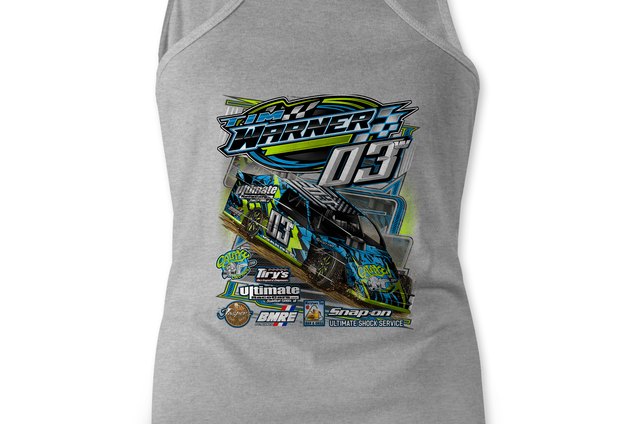 Tim Warner Tank Tops - Black Acid Apparel