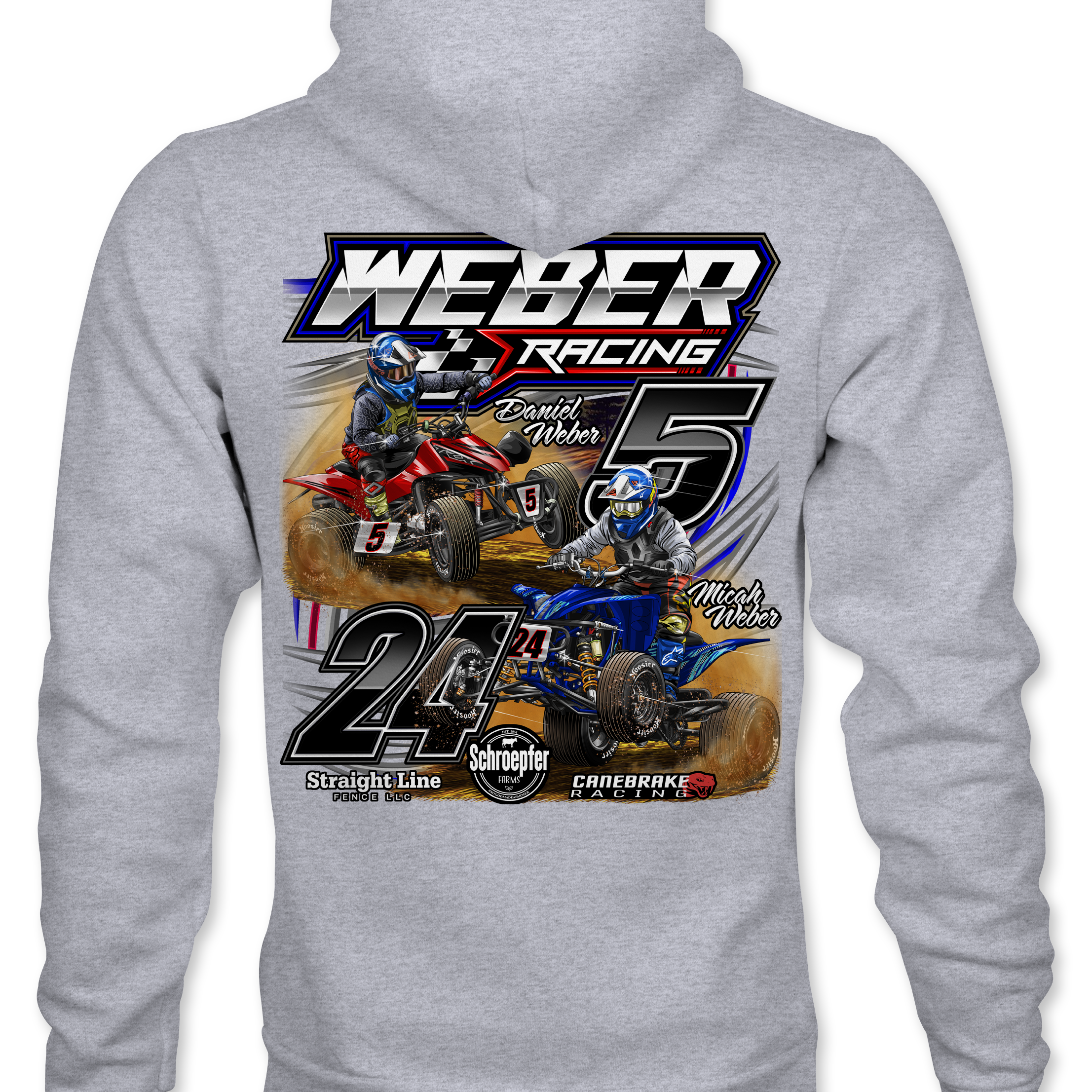 Weber Racing 2025 Hoodies