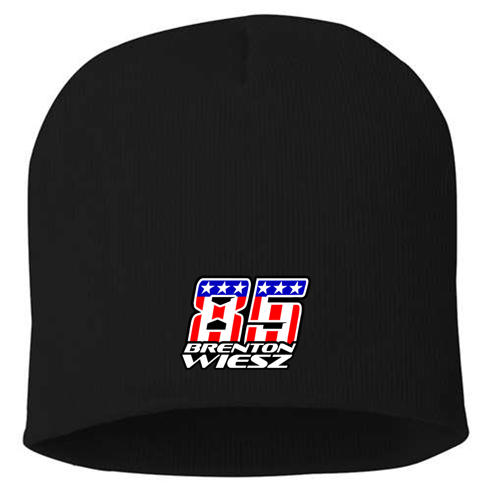 Wiesz Racing Beanies - Black Acid Apparel