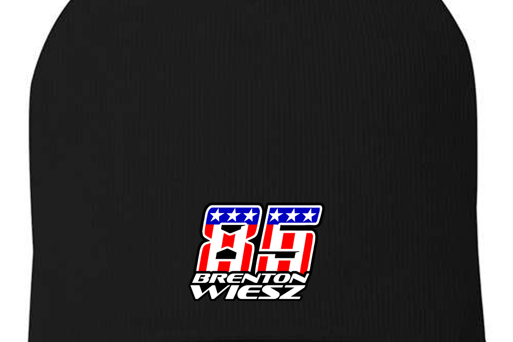 Wiesz Racing Beanies - Black Acid Apparel
