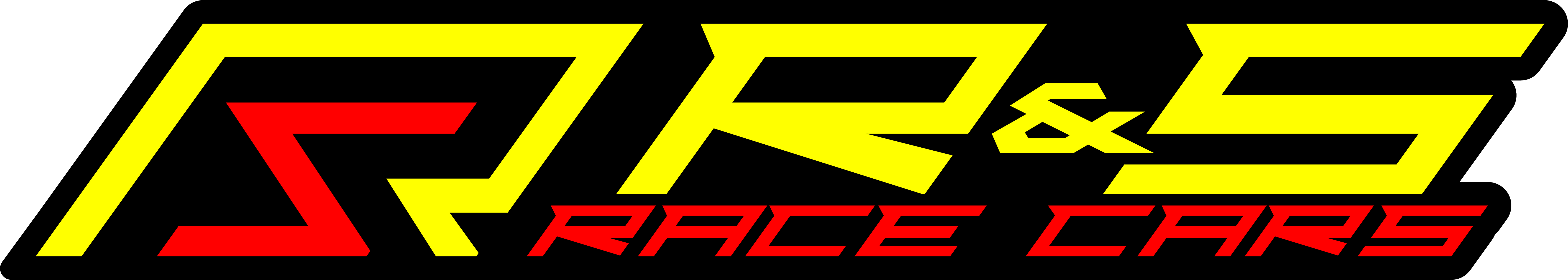 R & S Race Cars Decal Black Acid Apparel