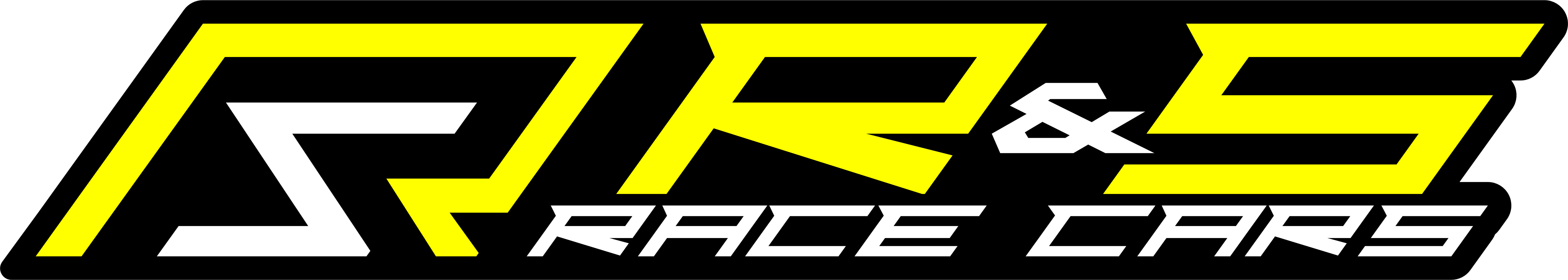 R & S Race Cars Decal Black Acid Apparel