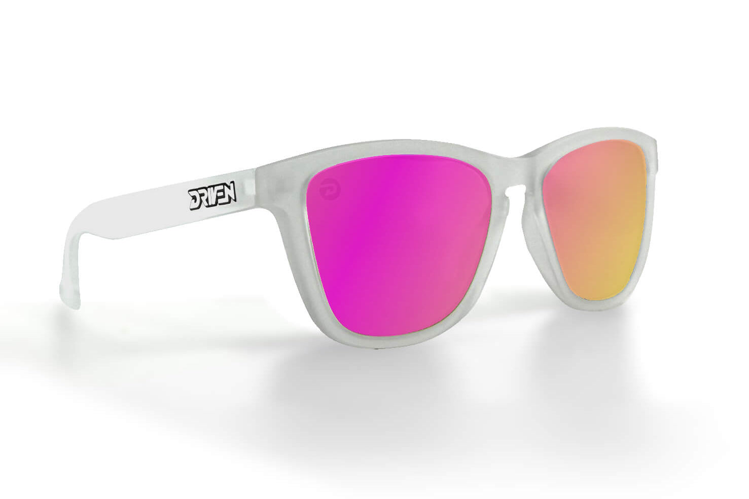 Driven Sunglasses - Classic Matte Clear