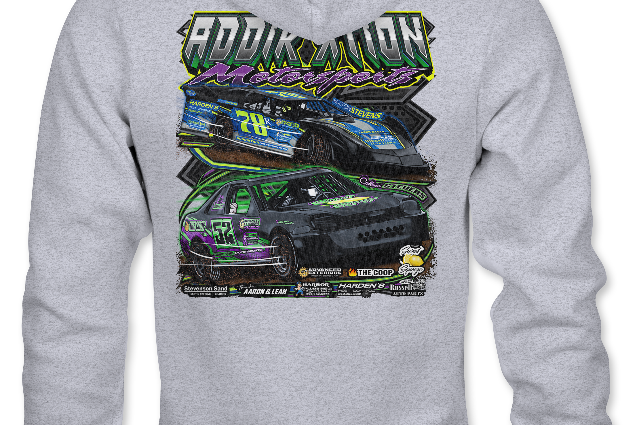 Addikktion Motorsports Hoodies