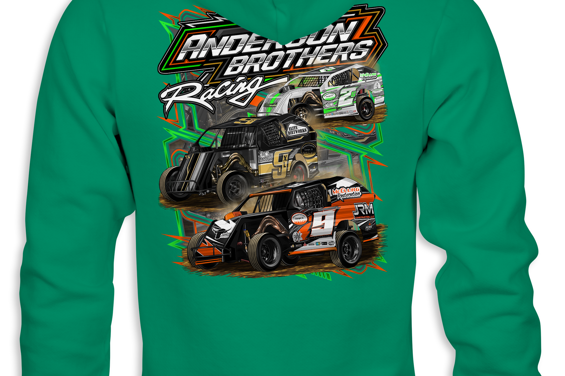 Anderson Brothers Racing 2025 Hoodies