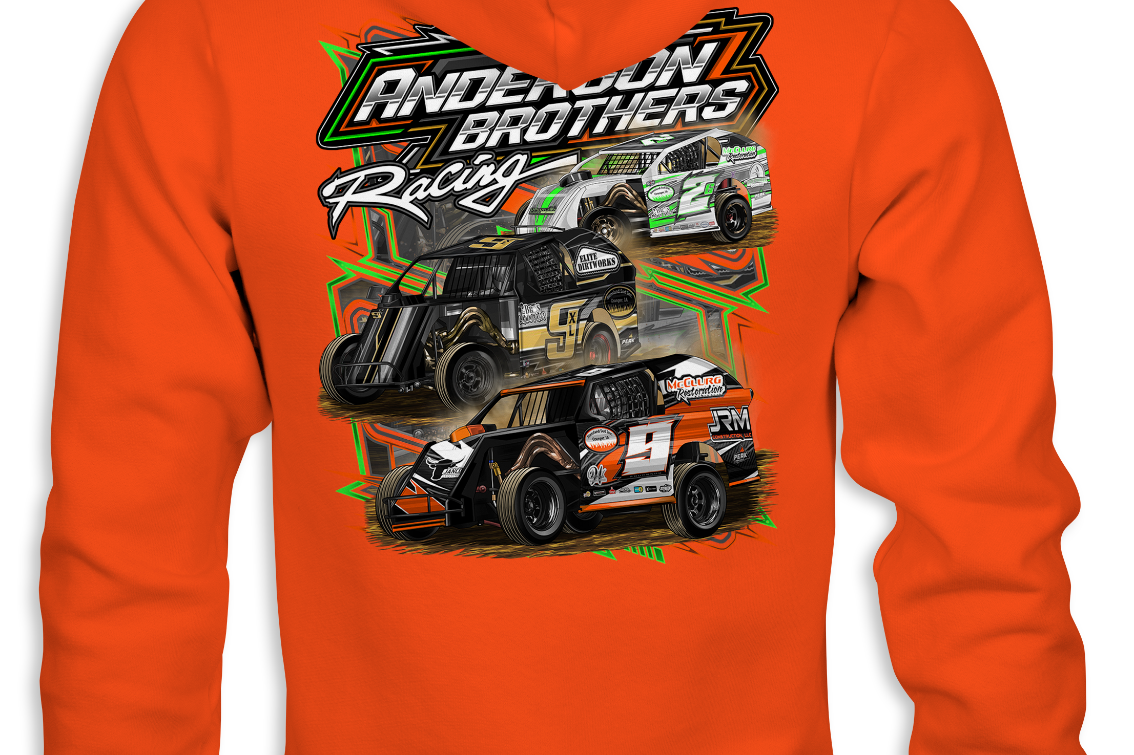 Anderson Brothers Racing 2025 Hoodies