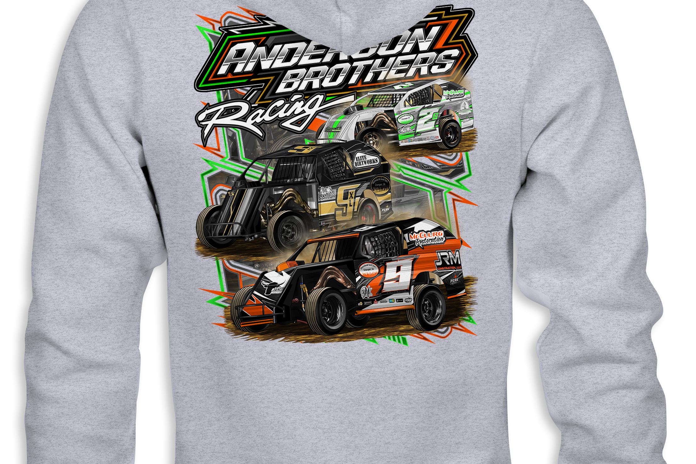 Anderson Brothers Racing 2025 Hoodies