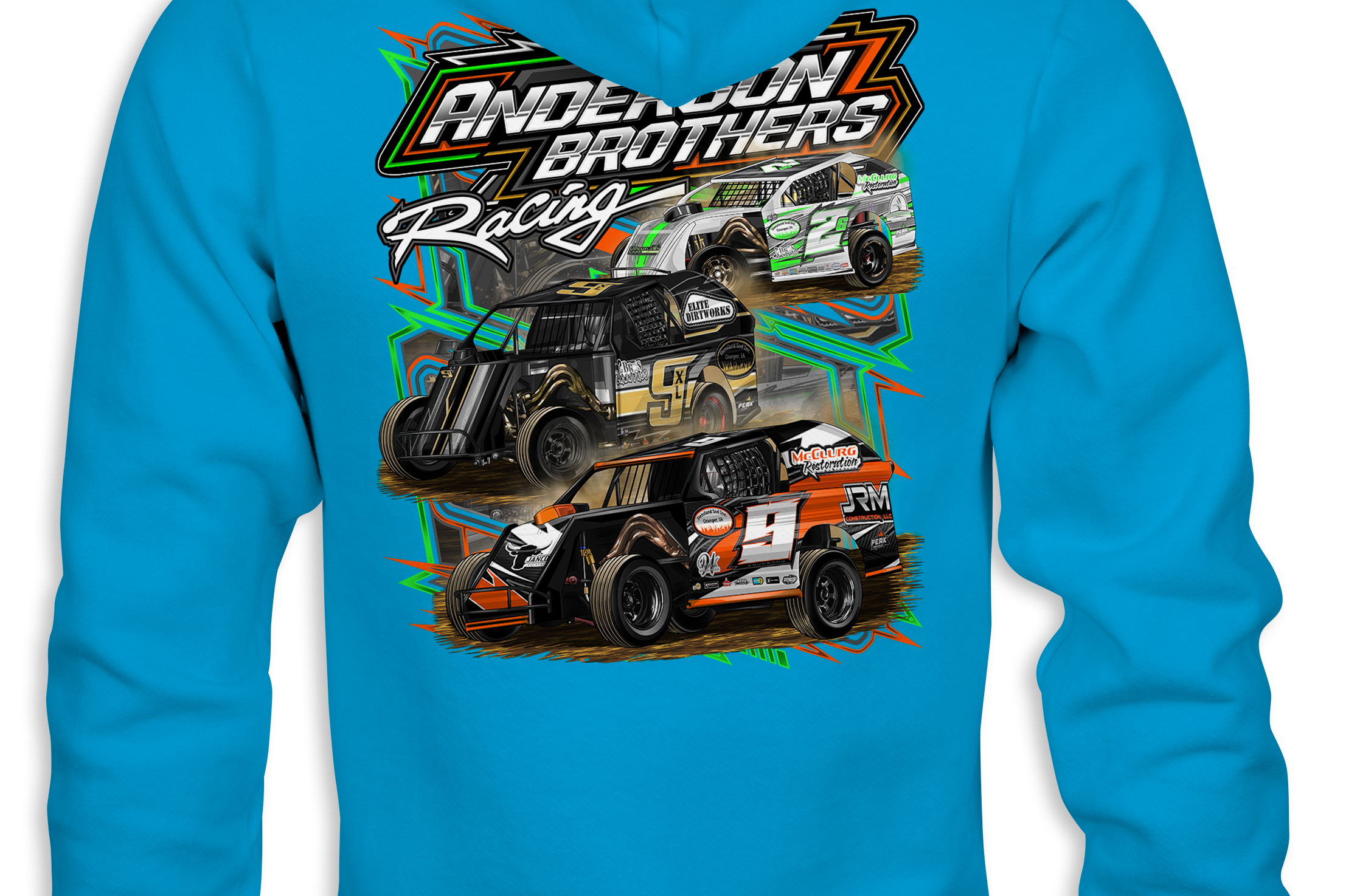 Anderson Brothers Racing 2025 Hoodies