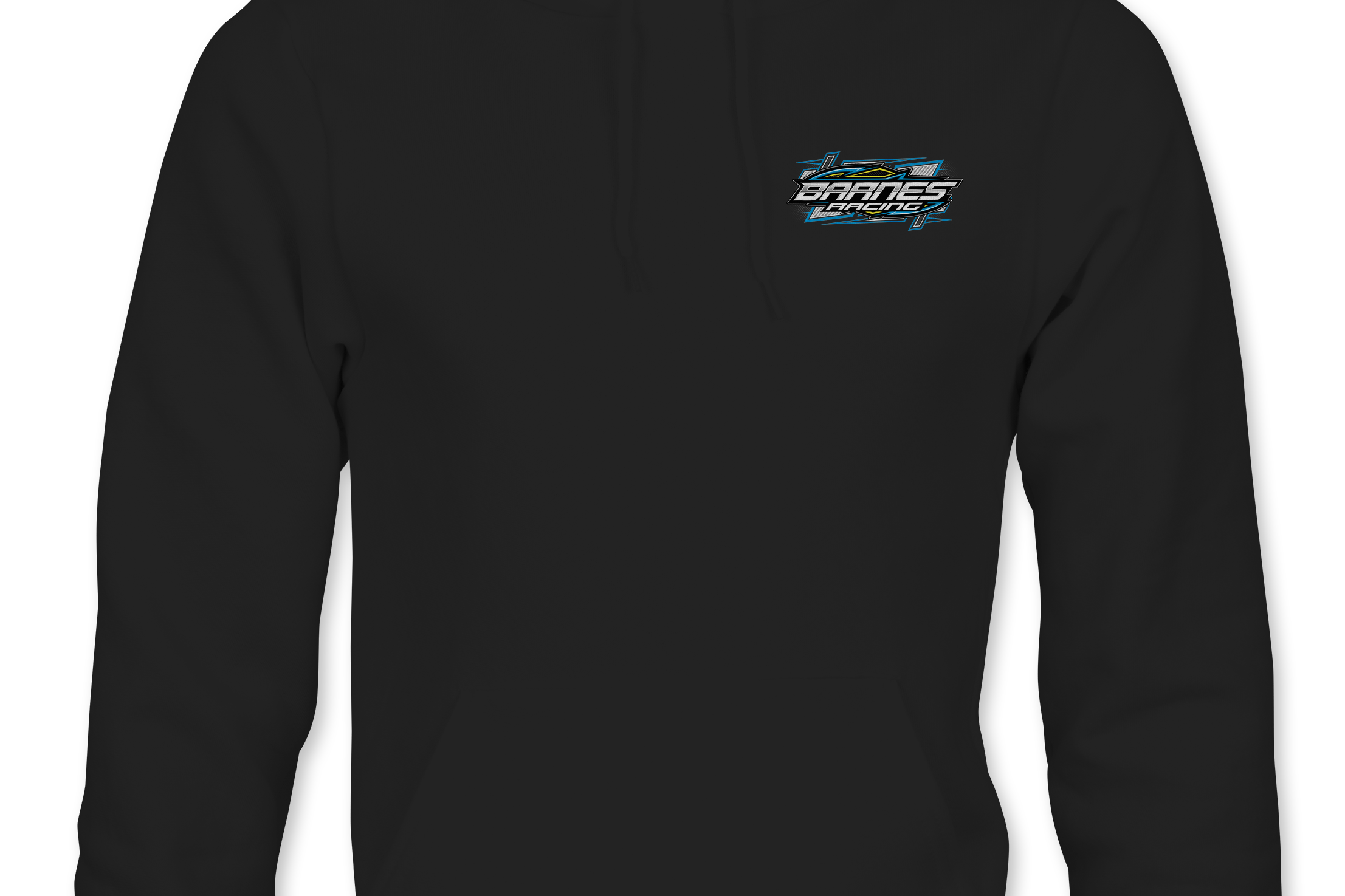 Barnes Racing Hoodies Black Acid Apparel