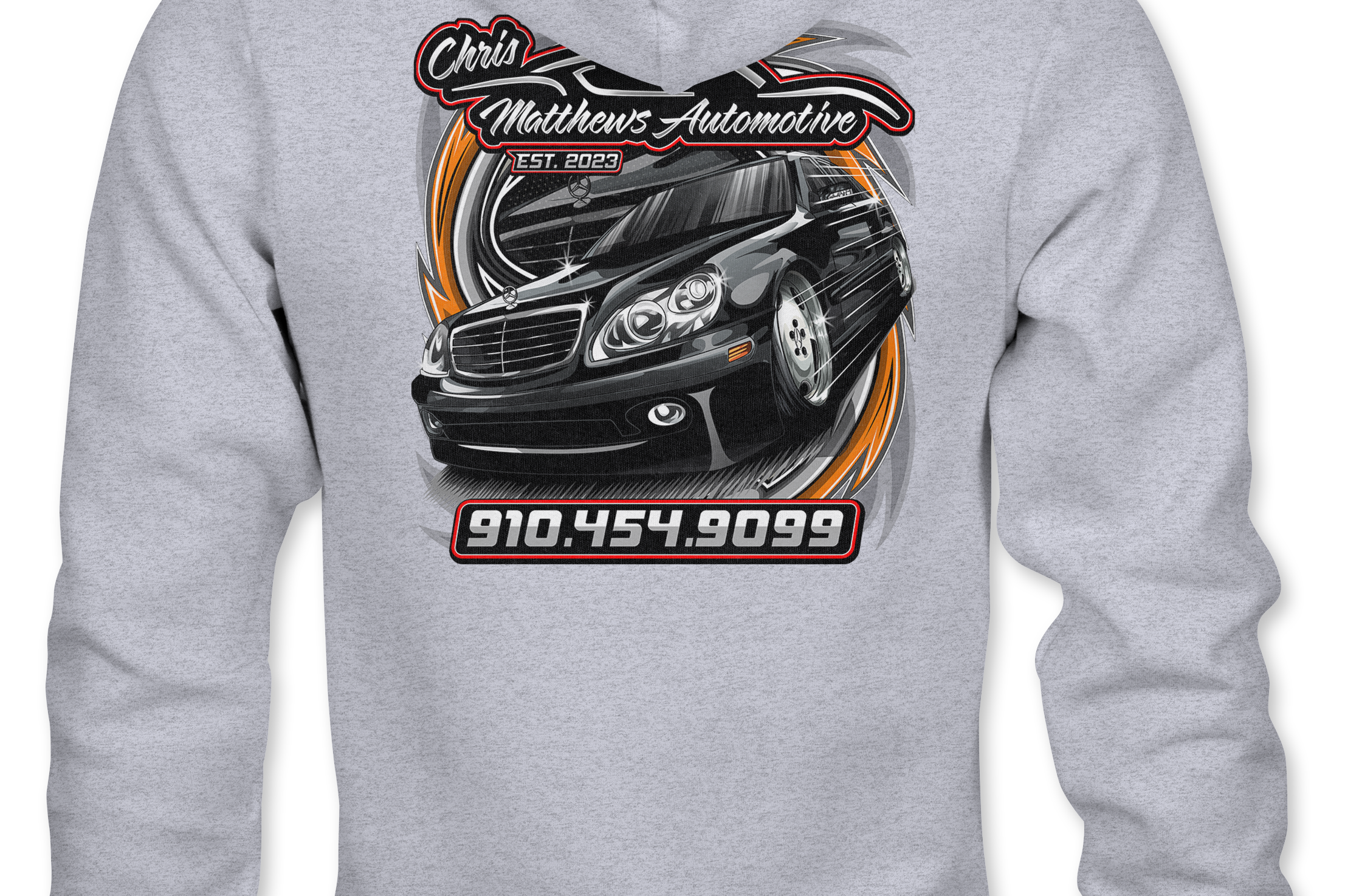 Chris Matthews Automotive Hoodies