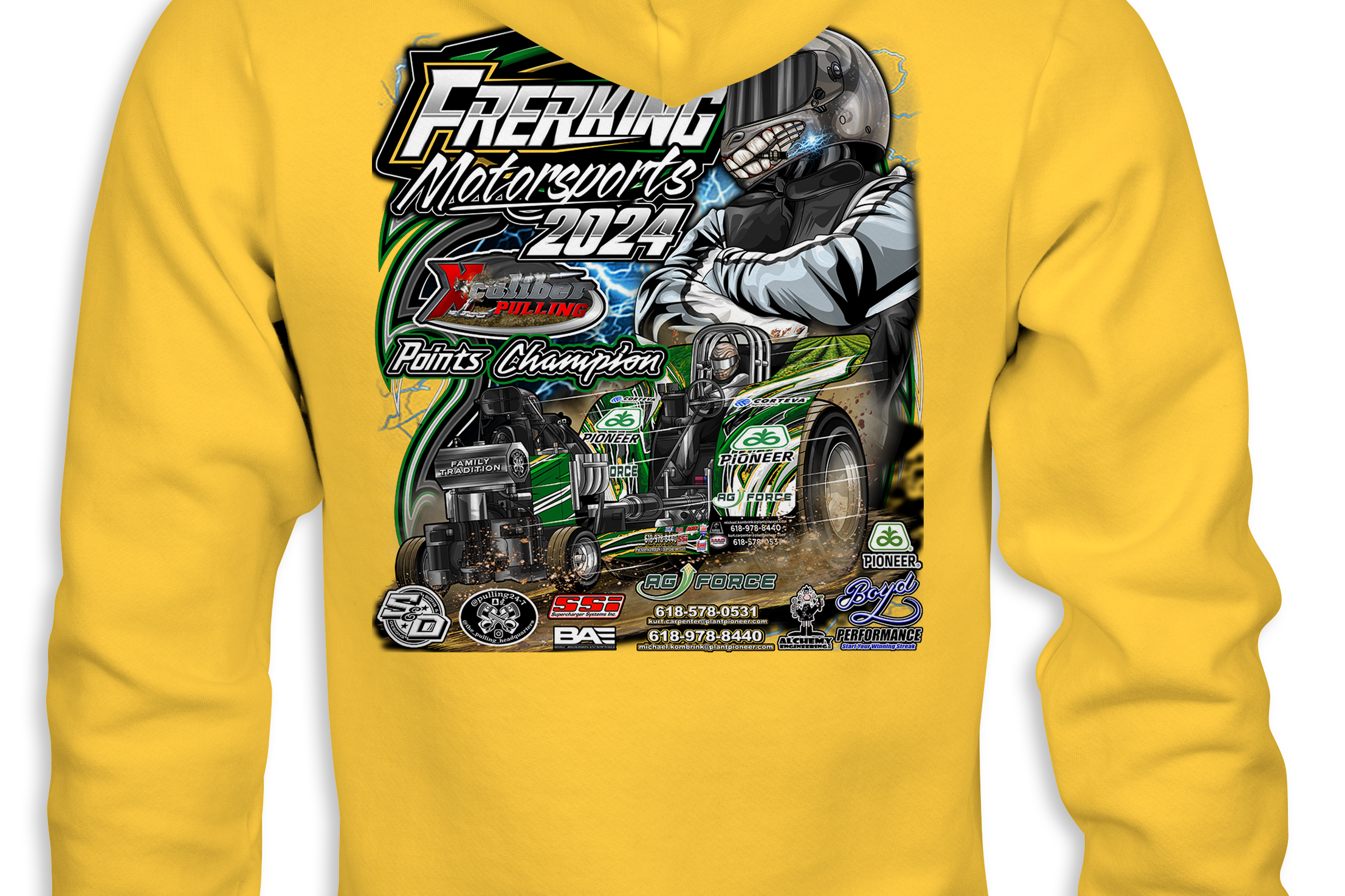 Dylan Frerking 2024 Championship Hoodies
