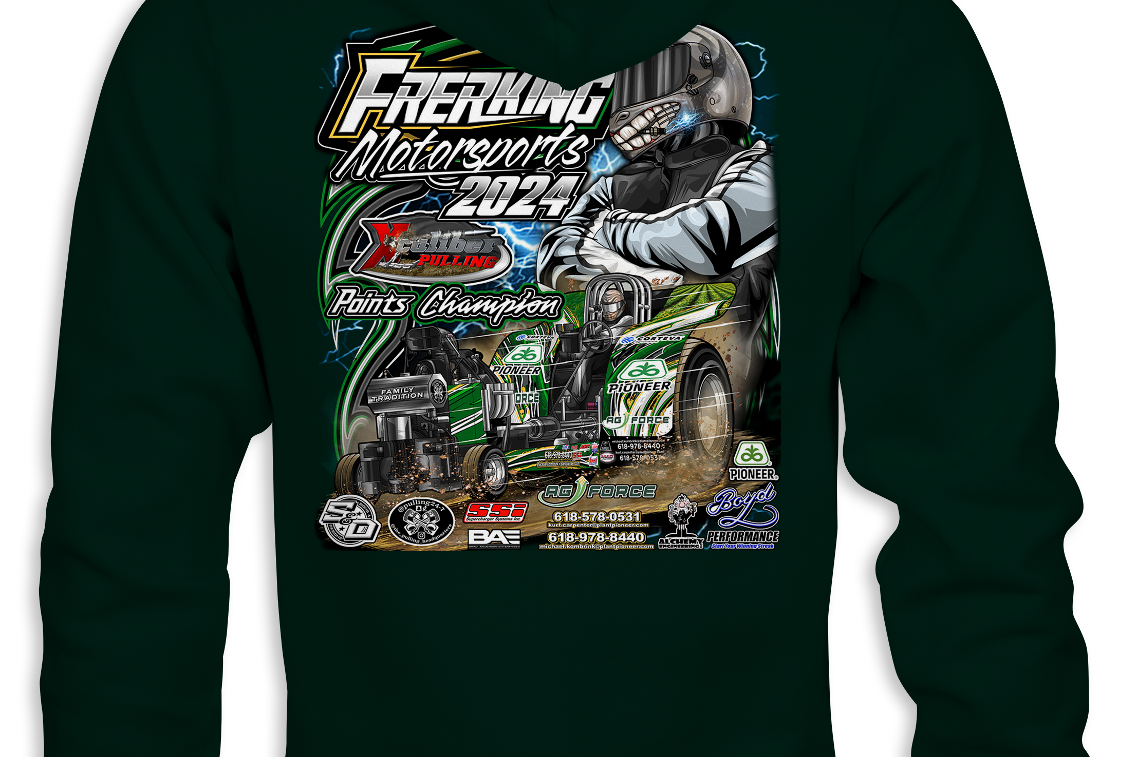 Dylan Frerking 2024 Championship Hoodies