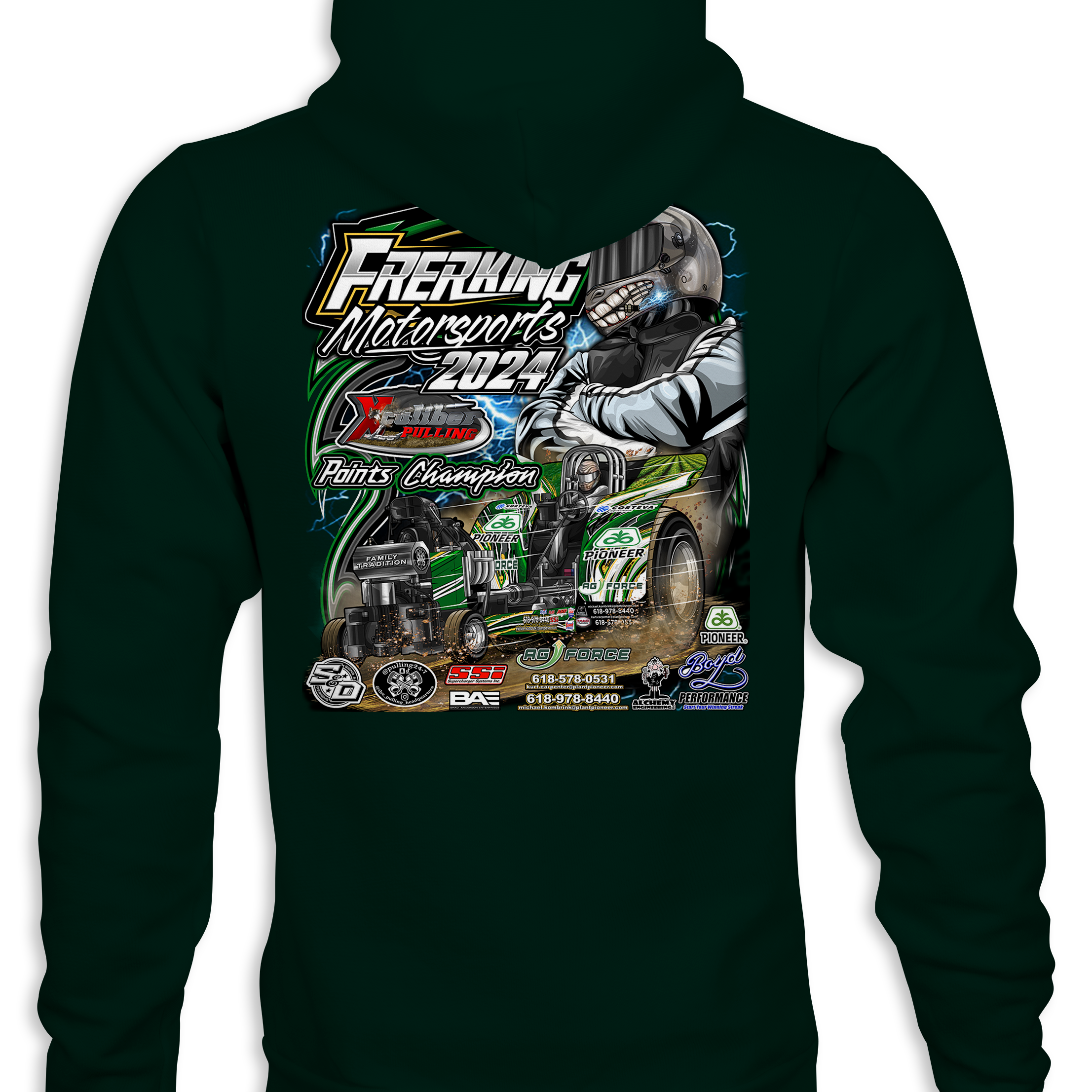 Dylan Frerking 2024 Championship Hoodies