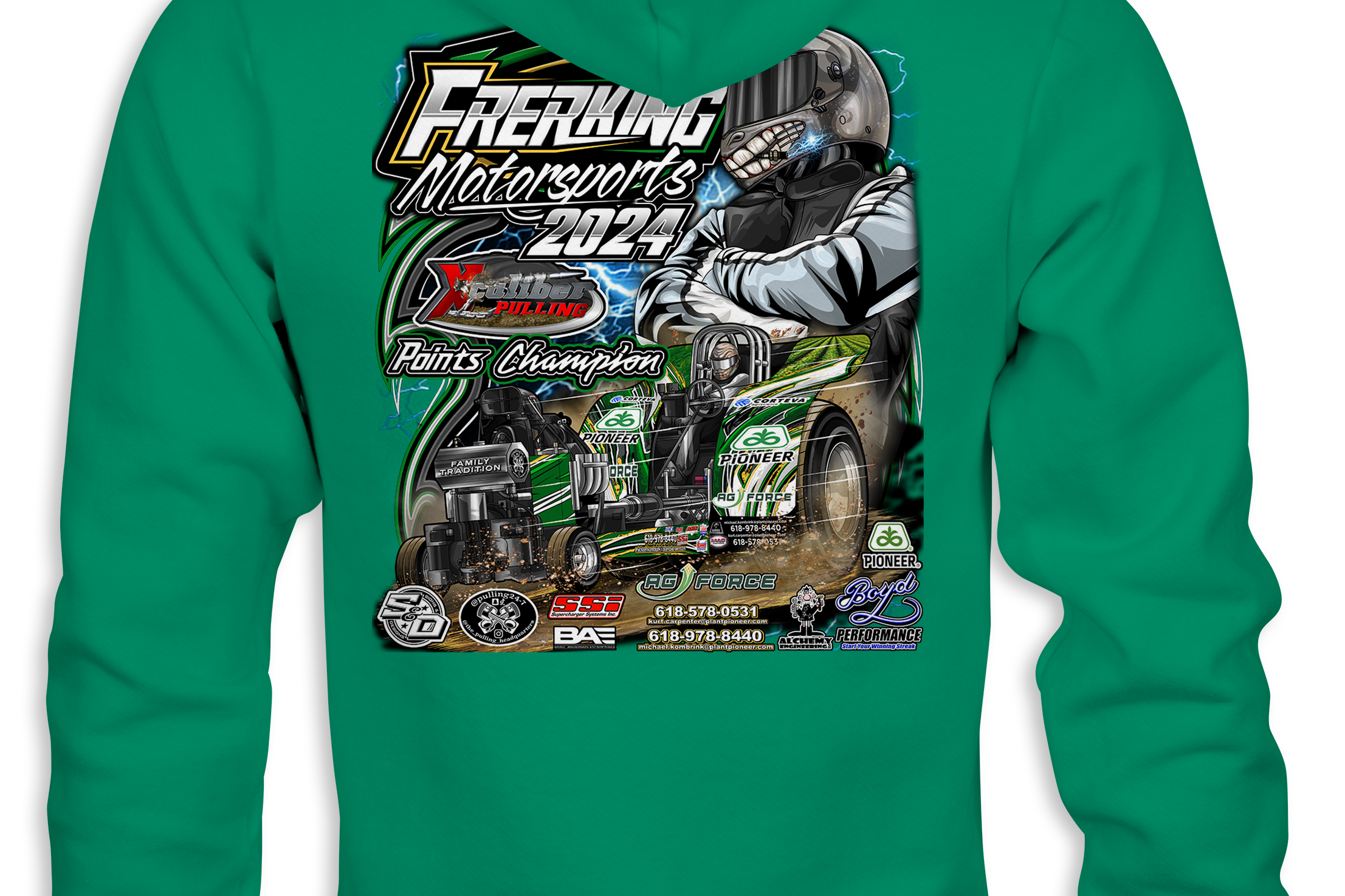 Dylan Frerking 2024 Championship Hoodies