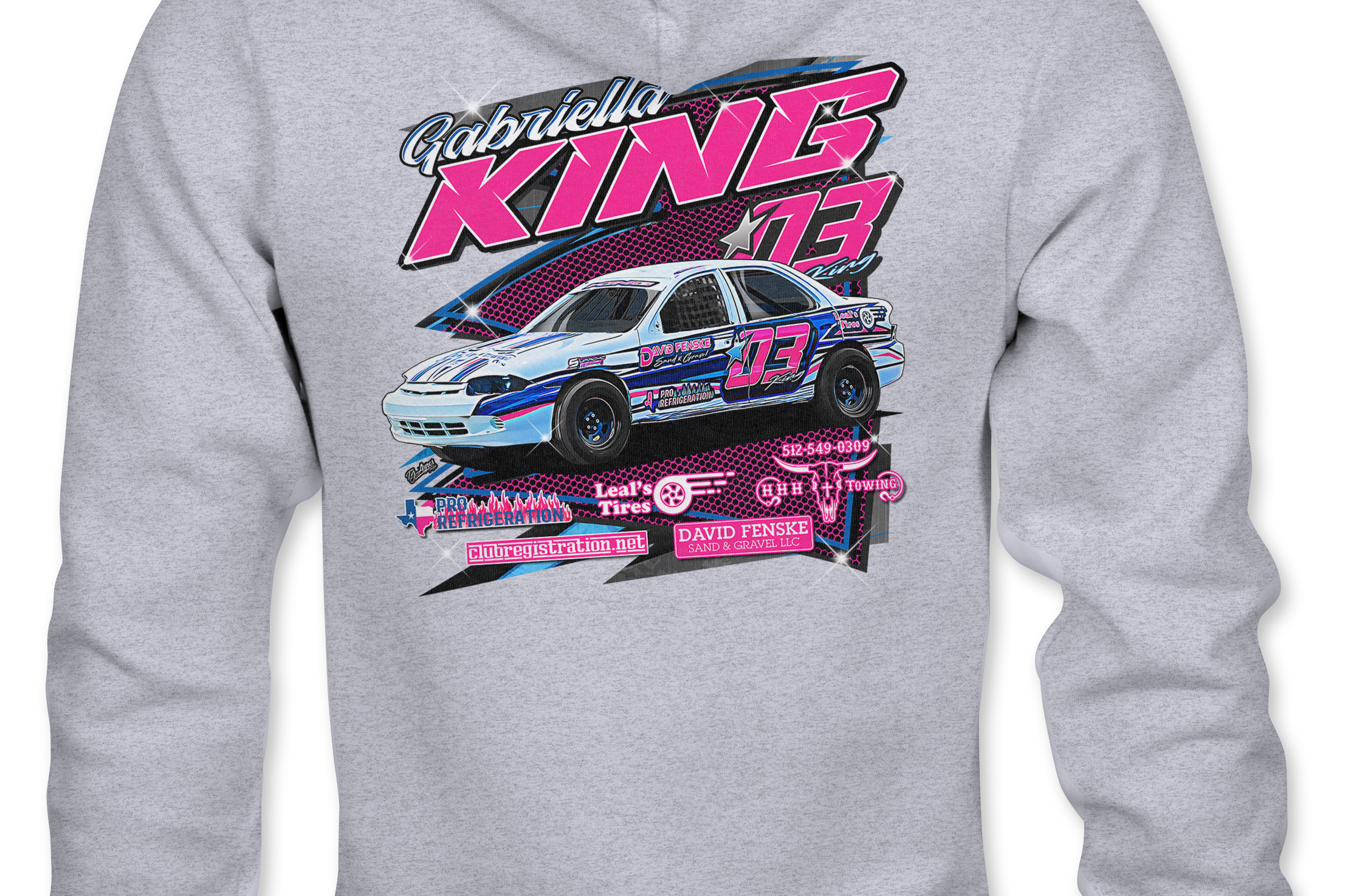 Gabi King Hoodies