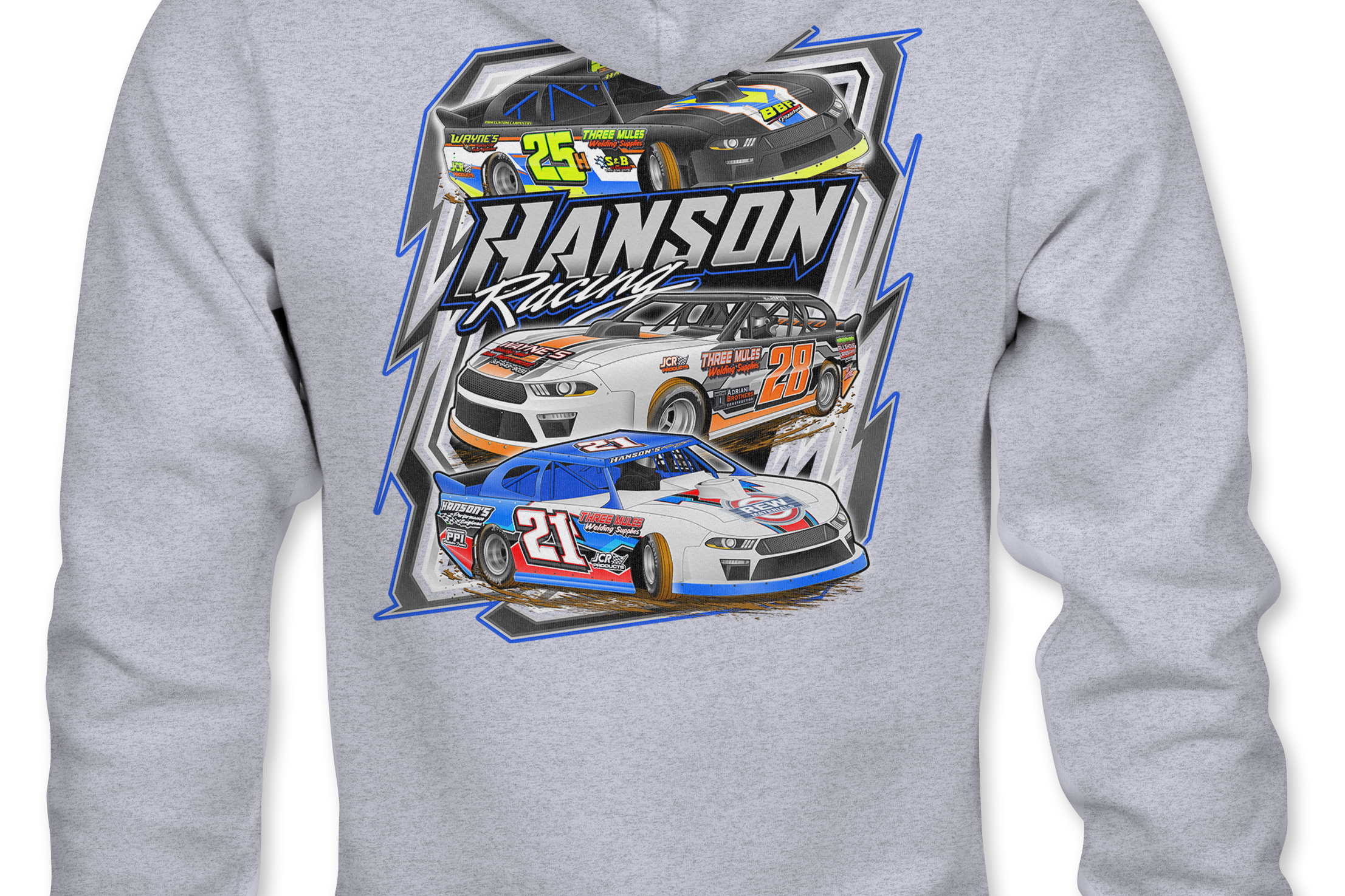 Hanson Racing Hoodies