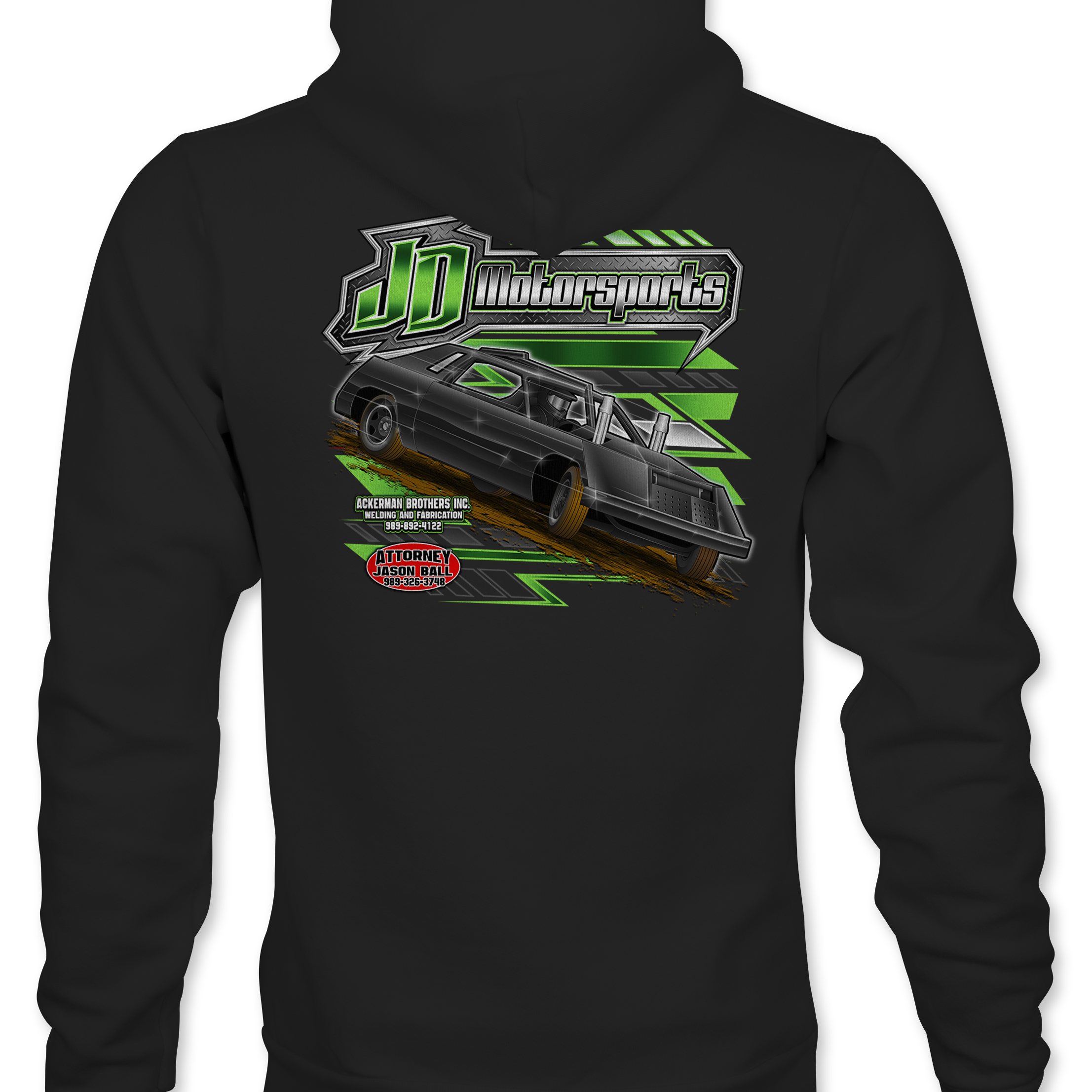 JD Motorsports Hoodies