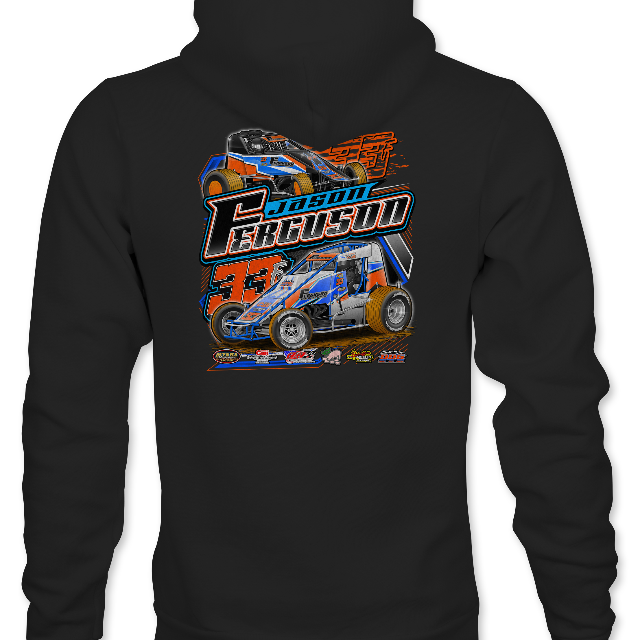 Jason Ferguson Hoodies Black Acid Apparel