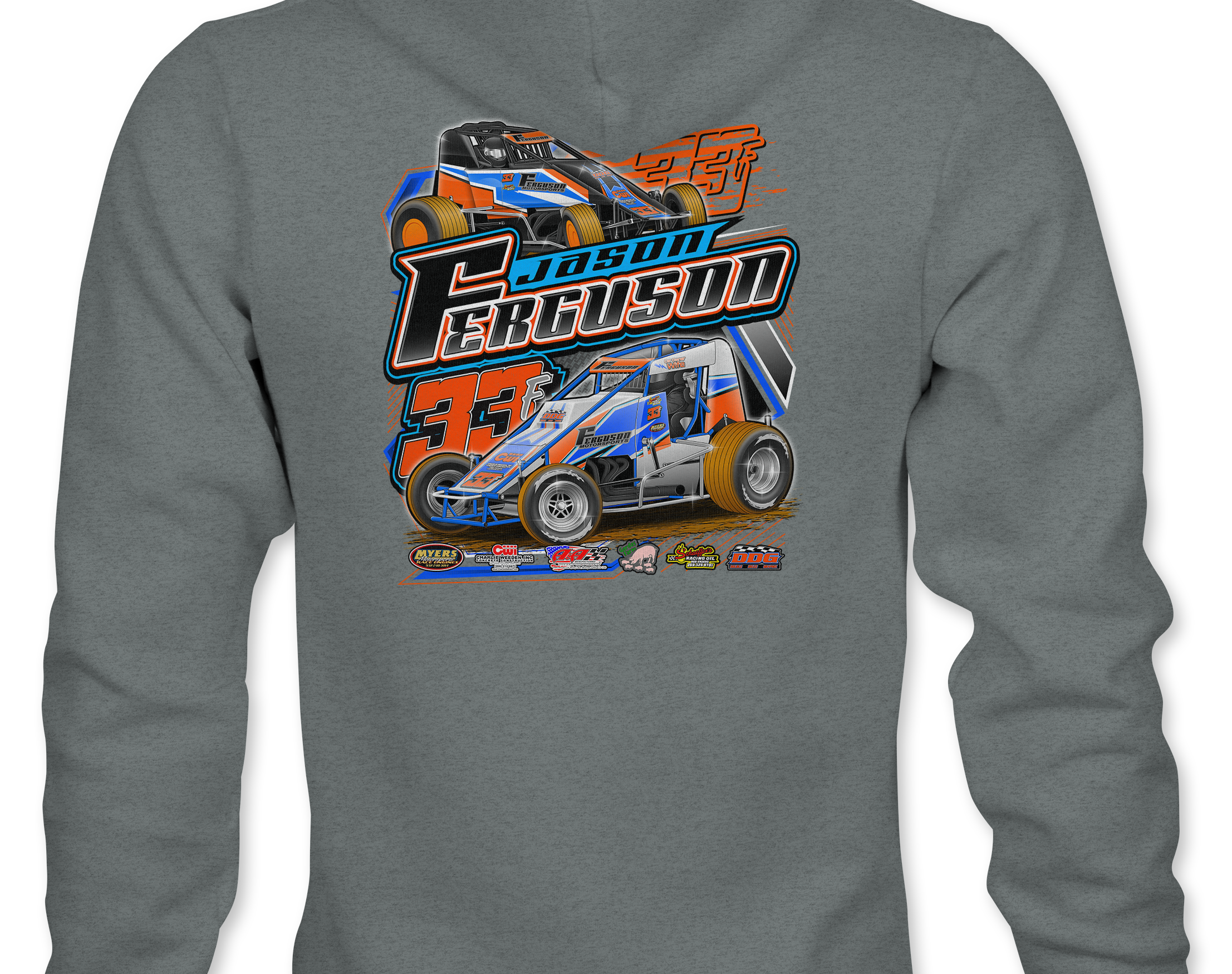 Jason Ferguson Hoodies Black Acid Apparel