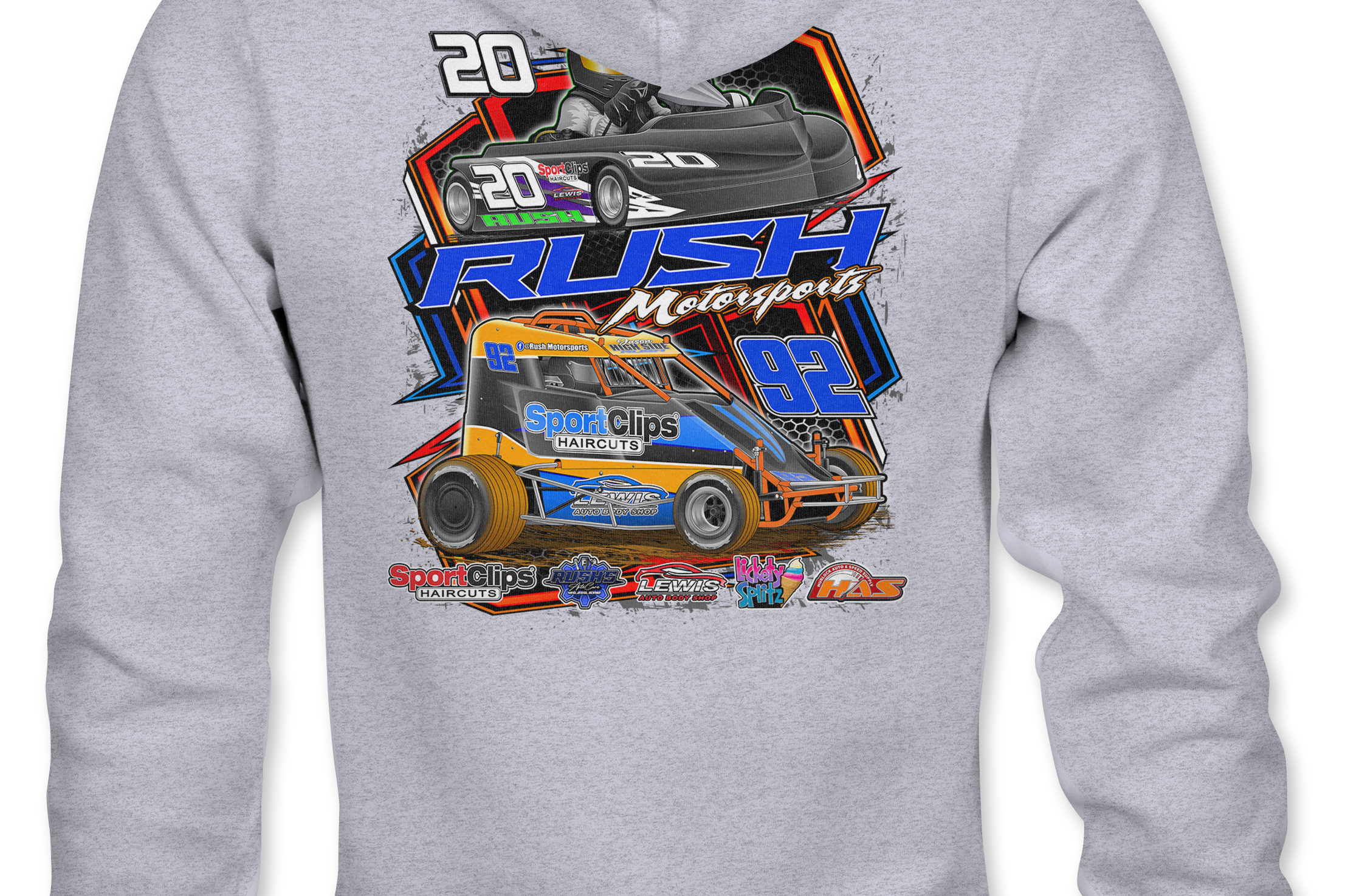 Jason Rush Hoodies