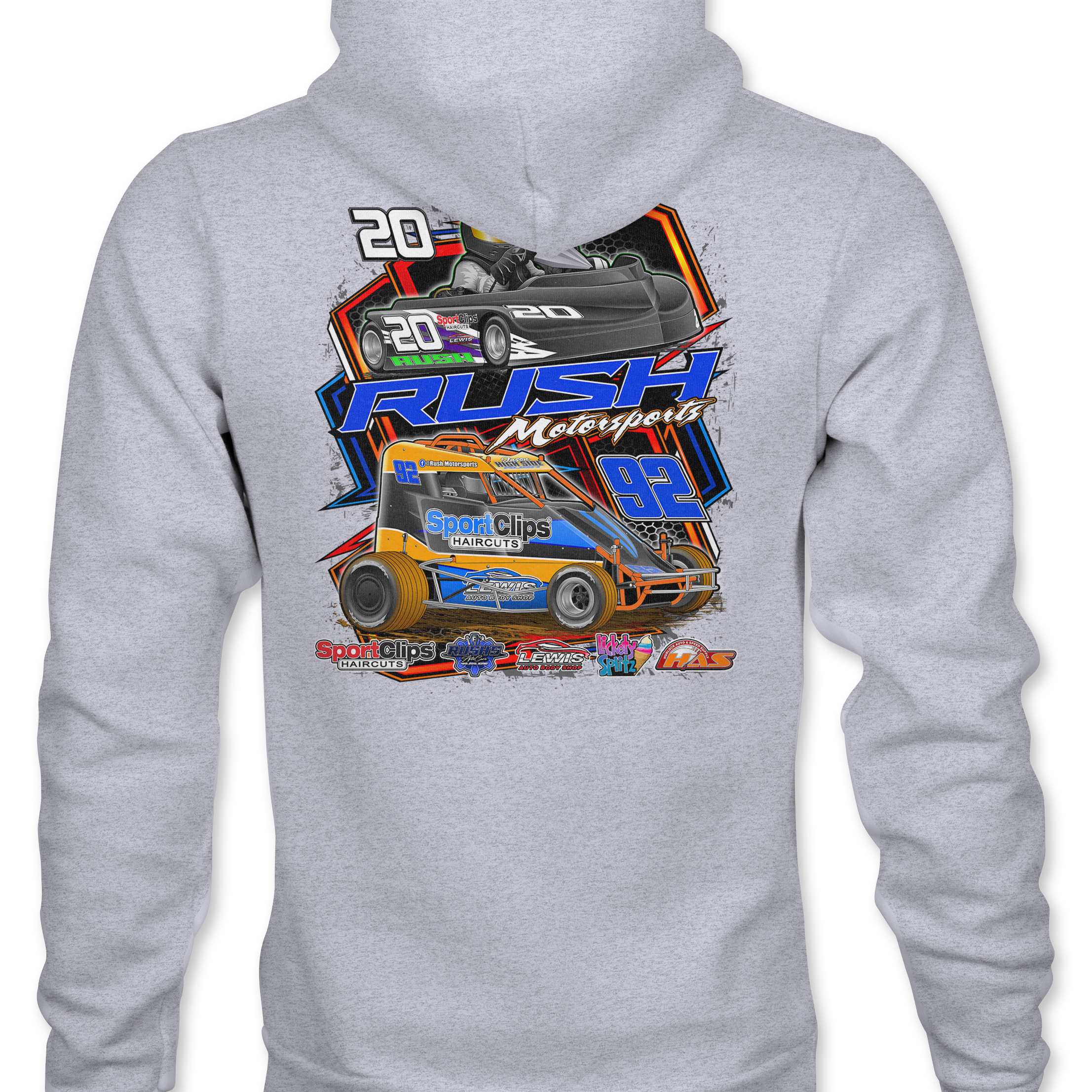 Jason Rush Hoodies