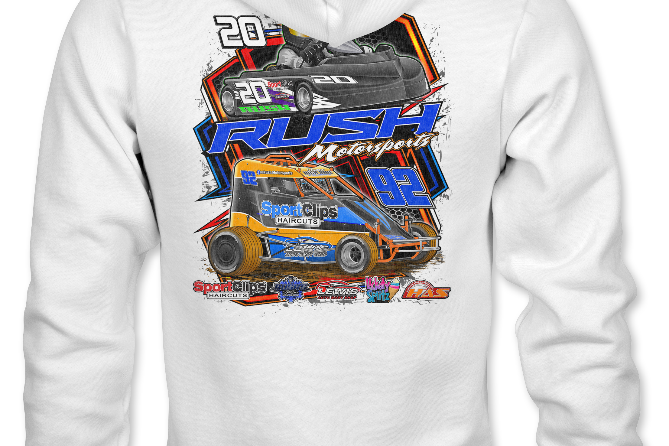 Jason Rush Hoodies