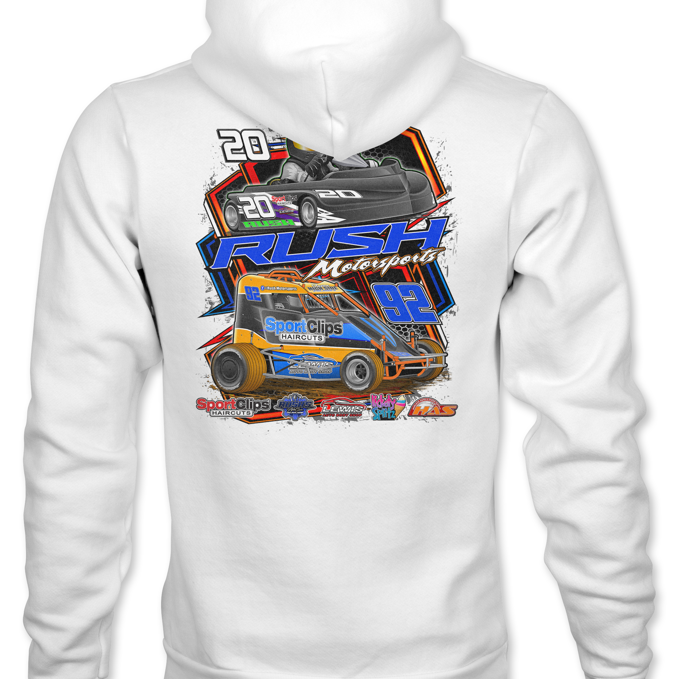 Jason Rush Hoodies